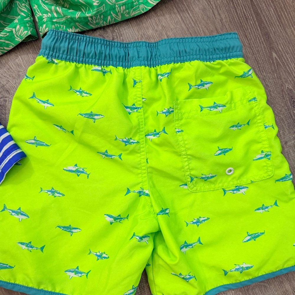Cat & Jack Boys Swim Shorts - Set of 3 Size 8 - Picture 7 of 9